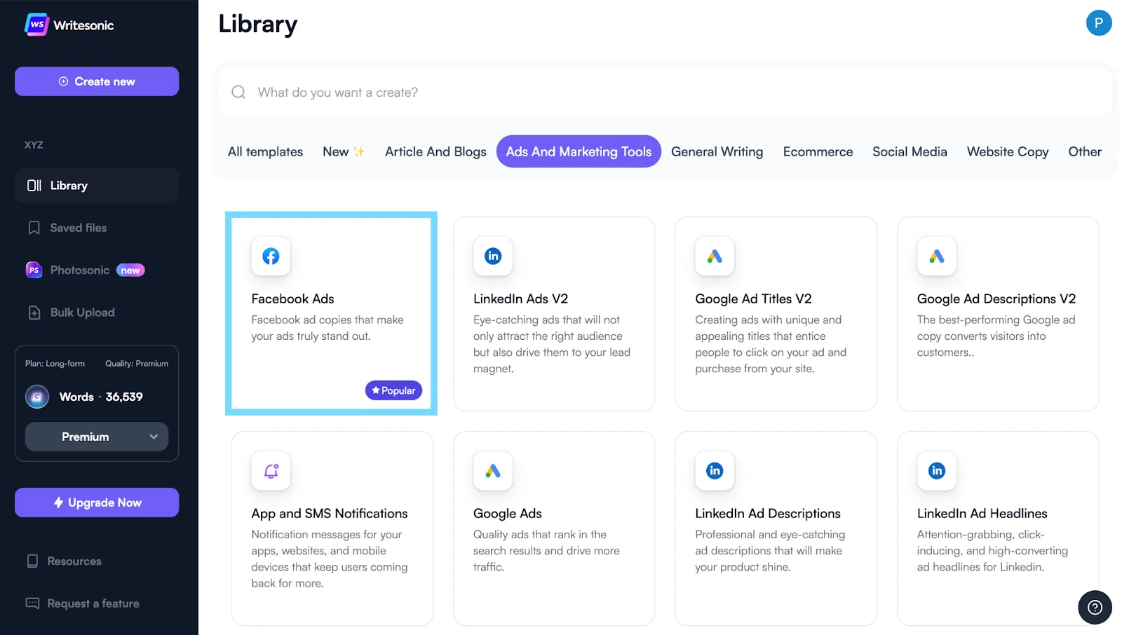 Boost your Facebook ad revenue - Writesonic Facebook Ad Generator