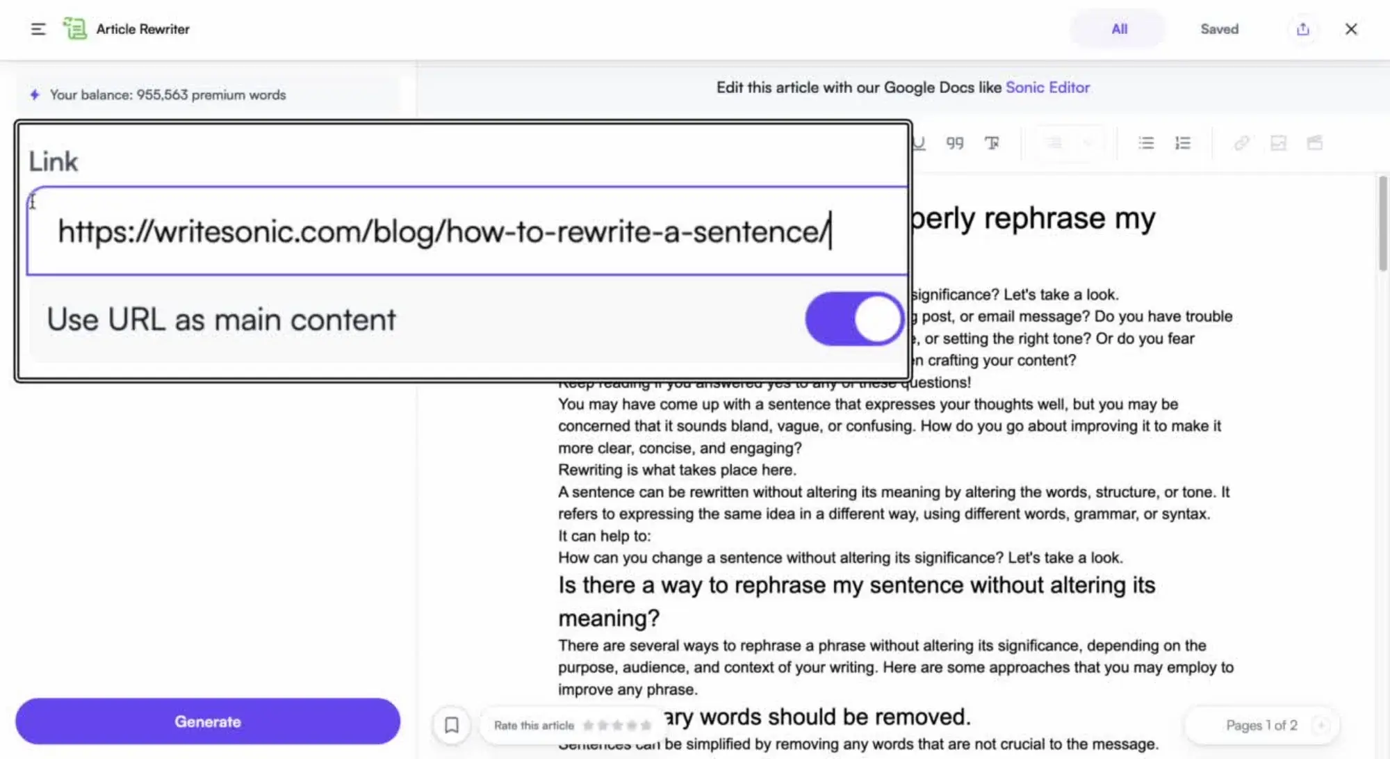 Rewrite a paragraph or sentences for Social Media