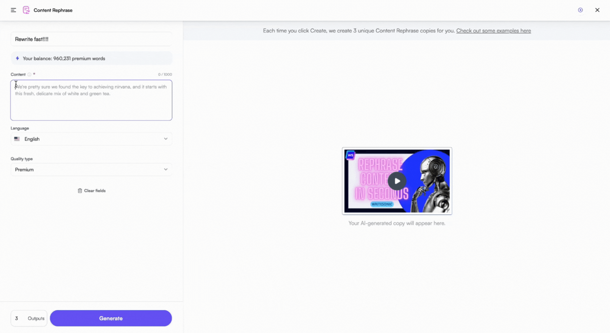Rephrase the voice of your sentences from passive to active to make your writing better