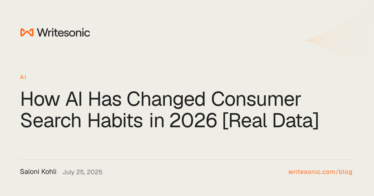 How AI Has Changed Consumer Search Habits in 2026 [Real Dat…