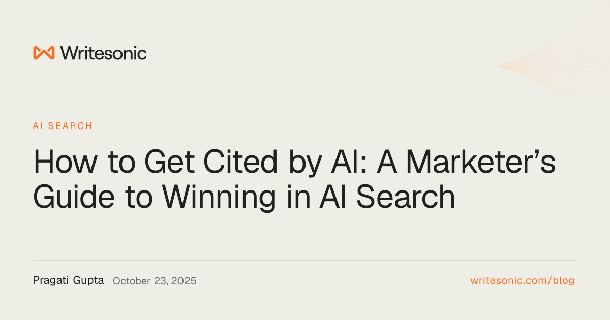 How to Get Cited by AI: A Marketer’s Guide to Winning in AI…