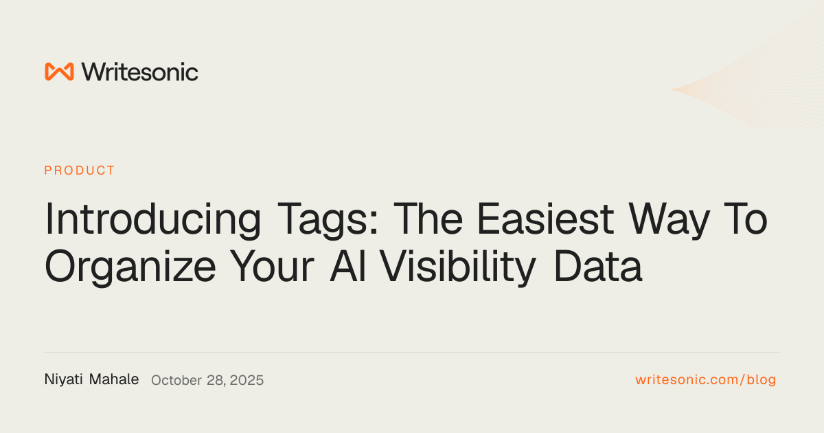 Introducing Tags: The Easiest Way To Organize Your AI Visib…