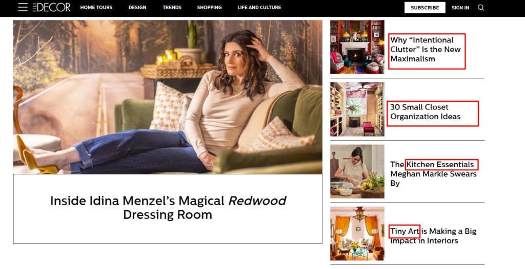 Directly visit the competitor website to know what keywords they are targeting.