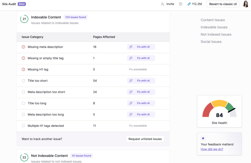 How to use AI for SEO: Tecnical SEO audits using Writesonic