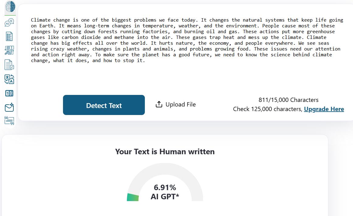 Using Writesonic's AI Text Humanizer helps bypass AI content detectors.