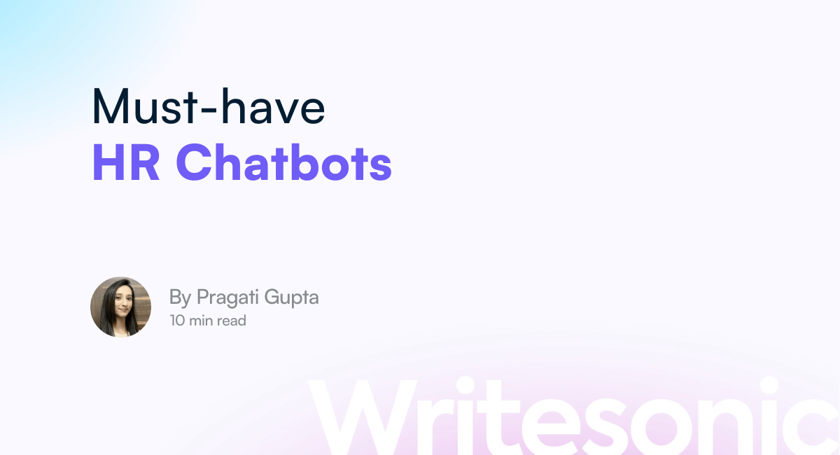 Top 5 HR Chatbots To Automate Your HR Tasks