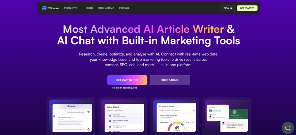 Writesonic is one of the best AI writing tools currently available in the market.