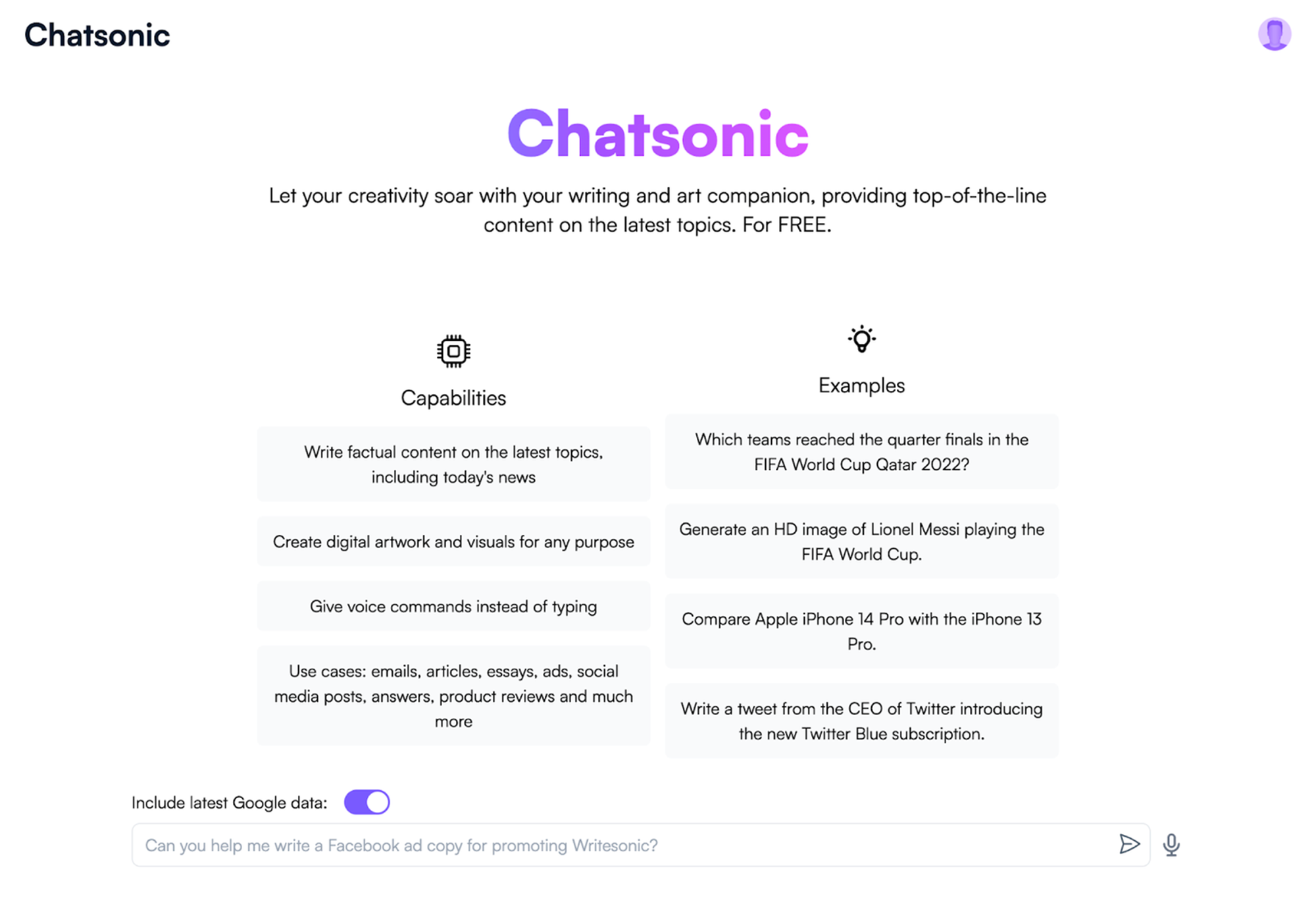 ChatSonic - Notion AI alternatives