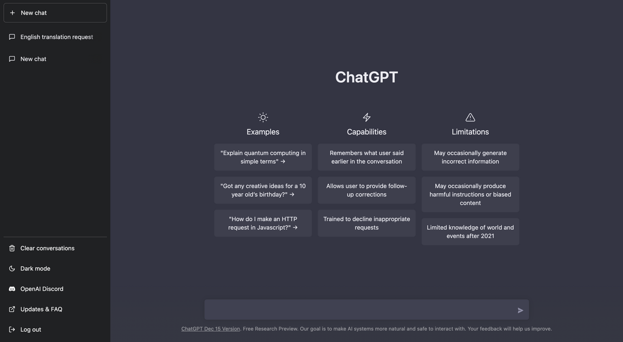 ChatGPT - Notion AI alternatives