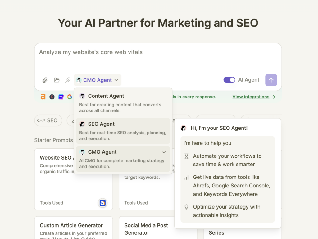 Using Chatsonic SEO AI for generative engine optimization (GEO)