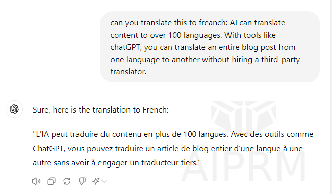 ChatGPT for translation - AI for SEO